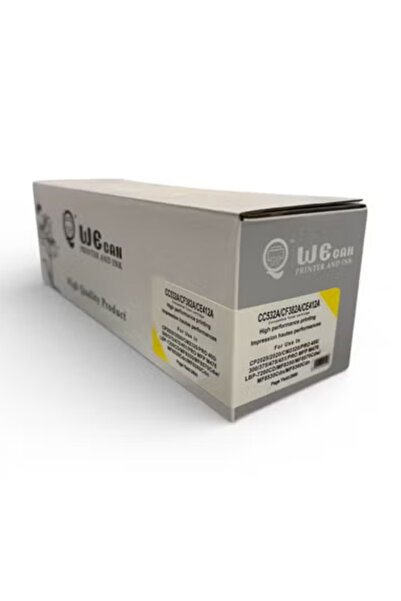 Wecan CC532A / CF382A / CE412A / 305A Yellow Ink Compatible with HP Printers