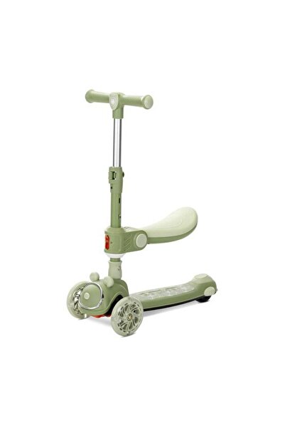 LORELLİ Swiftie folding scooter, with folding seat, up to 50 kg, Green