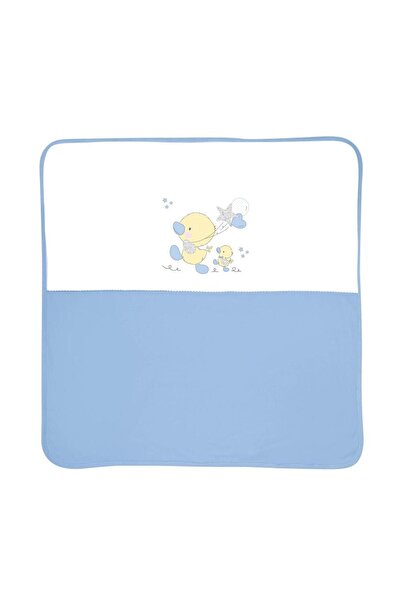 LORELLİ Patura bumbac bebe Za Za, 90x90 cm, Albastru
