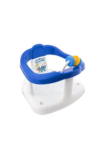 LORELLİ Scaun de baie pentru bebe Strumfi White, antiderapant