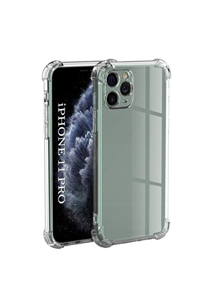 Techsuit Carcasă din silicon transparent rezistentă la șocuri pentru iPhone 1...
