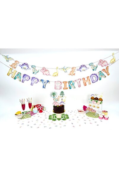 Flu Party Dinosaur - Dinosaur Themed Party Set
