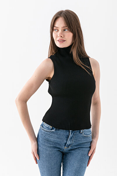 Butik High Neck Tricot Badi̇
