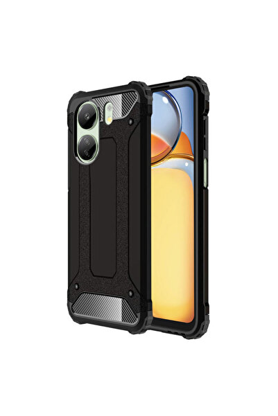 Techsuit Xiaomi Redmi 13C 4G Hybrid Armor, negru