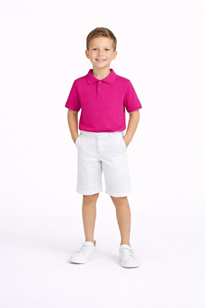 Nacar 23 Nisan 29 Ekim Gösteri Kıyafeti Erkek Çocuk Polo Yaka Tişörtlü Şortlu...