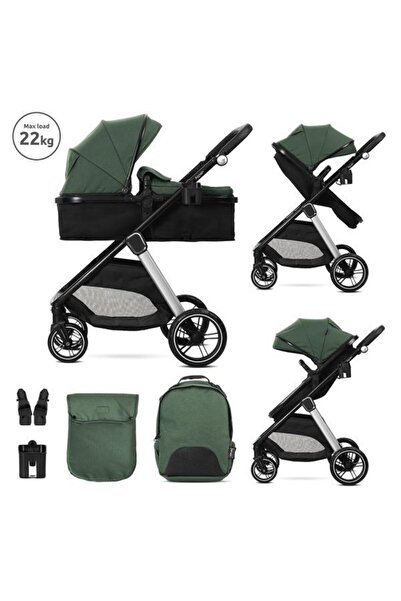 LORELLİ Aspen 2 in 1 stroller, convertible, car seat adapter set included, up...