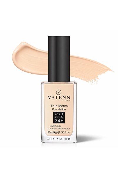 VATENN ITALY True Match Foundation 681 Alabaster