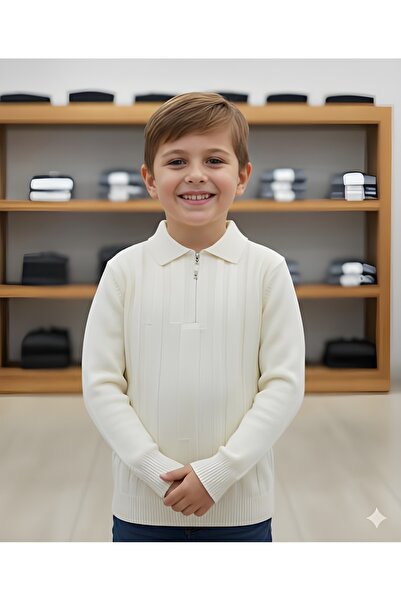 Musti kids سترة محبوكة للأولاد من عمر 6 إلى 14 سنة