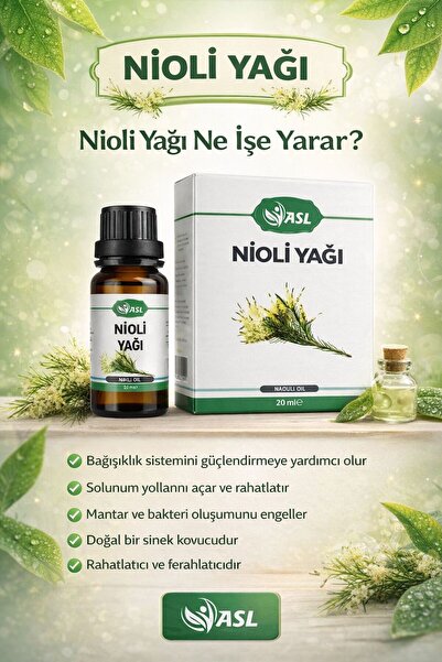 ASL Nioli Uçucu Yağı %100 Saf Seyreltilmemiş