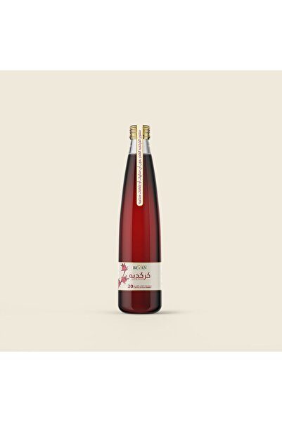 beyan herbs منقوع الكركدية الفاخر بدون اي منكهات او اضافات صناعية 250 مل