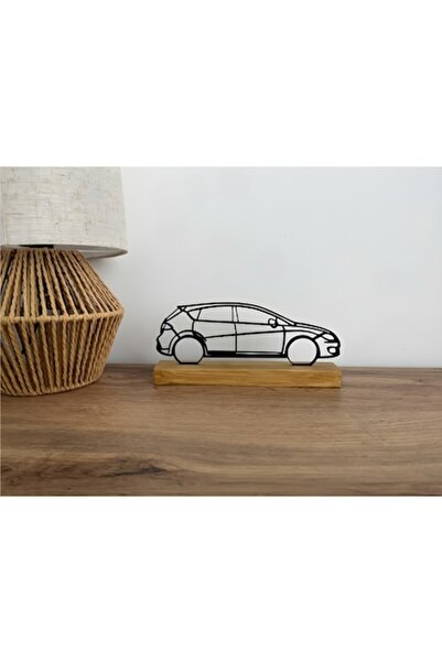 OEM Seat Leon MK2 Decoration with Wood Base, 3D Printed