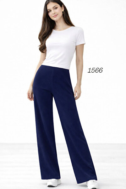 KASİDE LACİVERT PANTOLON DALGIÇ KUMAŞ