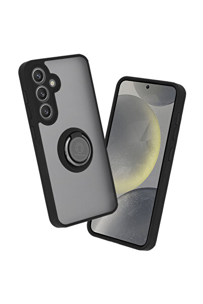 Techsuit Carcasă Glinth pentru Samsung Galaxy S24 cu inel magnetic pentru sup...