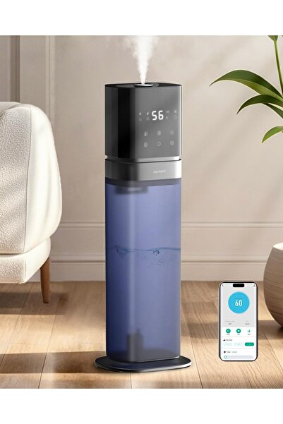 AILINKE Umidificator inteligent pentru cameră mare, umidificatoare de 2,1 gal...