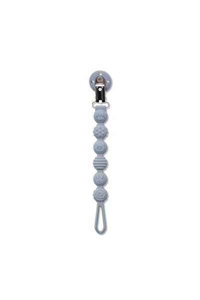 LORELLİ Silicone pacifier chain Lorelli, 0 months+, Gray