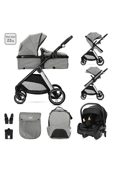 LORELLİ Aspen 3-in-1 stroller, up to 22 kg, 0 - 36 months, aluminum chassis, ...
