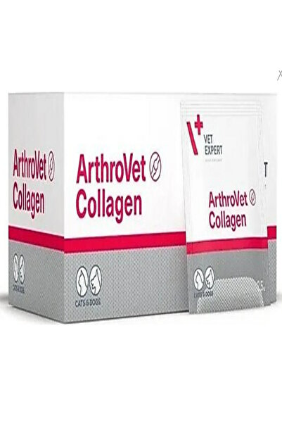 vet expert Arthrovet Collagen 60 Şase - Kedi & Köpek Eklem Güçlendirici Toz (...