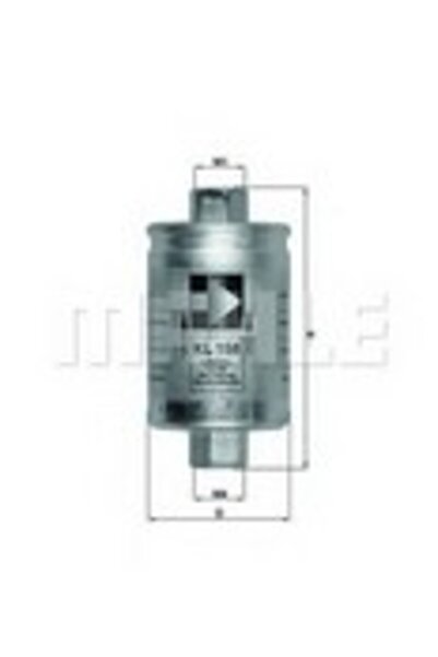 Mahle Original Filtru de combustibil KL 158
