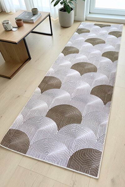 melian Luna Kaymaz Tabanlı Kesme Kabartmalı Salon Koridor Mutfak Yıkanabilir ...