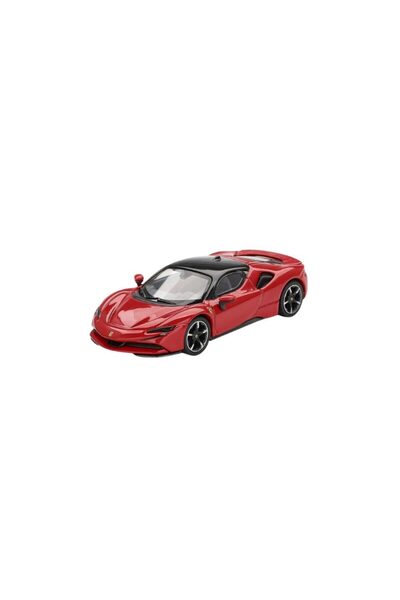 BBR Macheta auto Ferrari Sf90 Rosso Corsa 2024 1:64 (BBRFER64030)