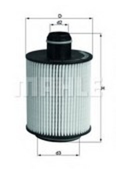 Mahle Original Oil filter OX 553D