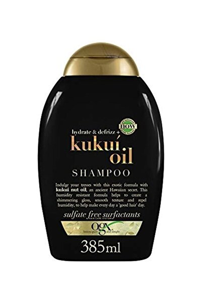 OGX Anti-Frizz Kukui Oil Shampoo Black 385ml