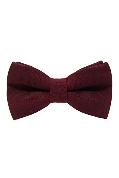 PAPIONETTE Premium Bordeaux Matte Bow Tie
