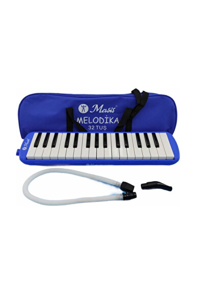 Masis Lacivert 32 Tuşlu Çantalı Melodika