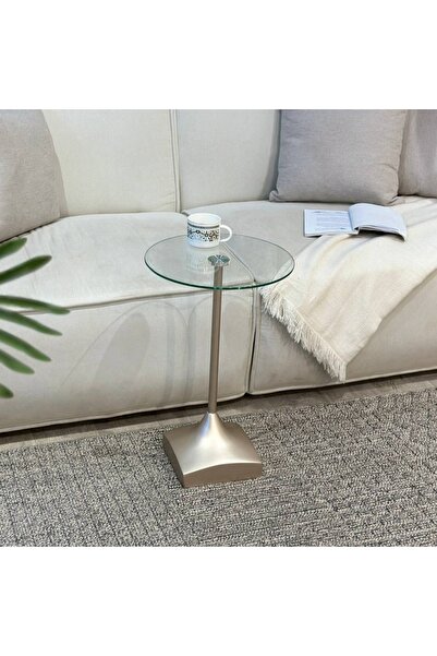 terndat Sheer glass champagne serving table (NR)