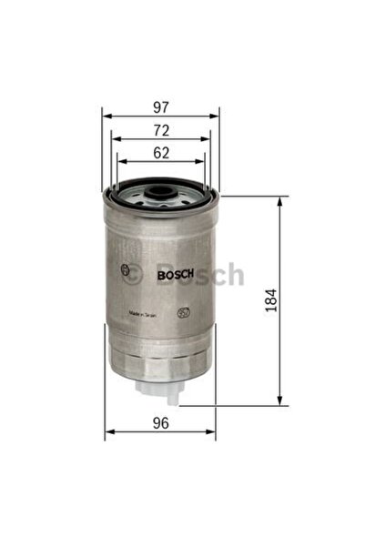Bosch Filtru de combustibil F 026 402 036