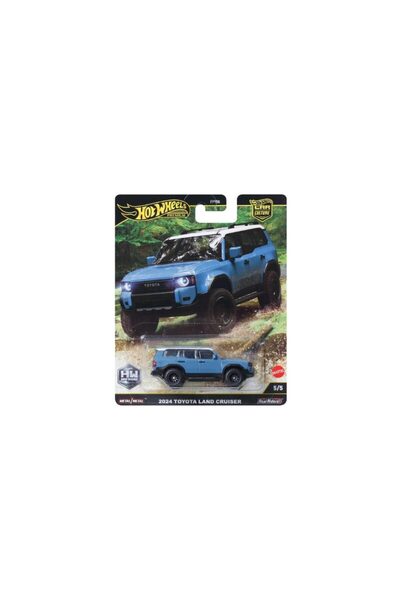 HOT WHEELS Macheta auto Toyota Land Cruiser 2024 Albastru Off Road 1:64 Hotwh...