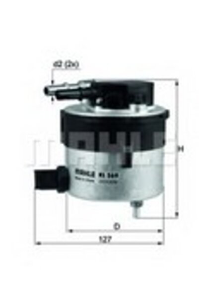 Mahle Original Filtru de combustibil KL 569