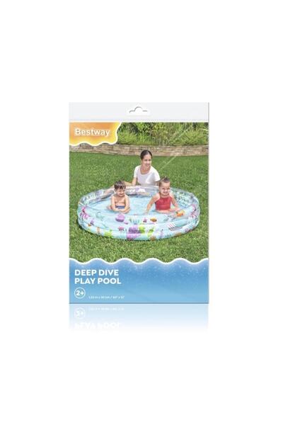 BESTWAY مسبح للأطفال بتصميم أعماق البحر 1.52 متر × 30 سم