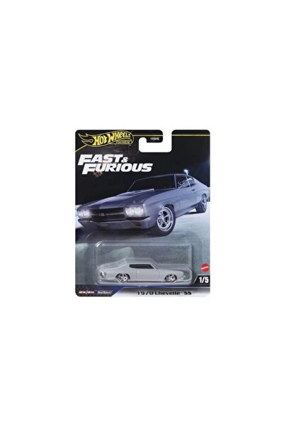HOT WHEELS Мачета авто Chevrolet Chevelle SS, сив 1:64 Hotwheels