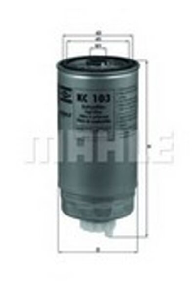 Mahle Original Filtru de combustibil KC 103