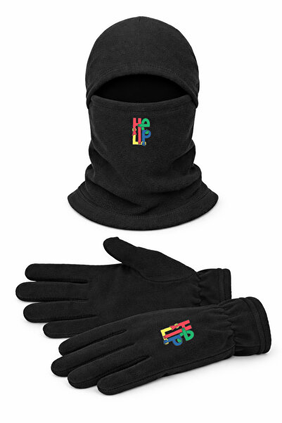 Omotasarım مجموعة قناع الثلج من هيلب يونيسيكس بولار لونج جلوفز