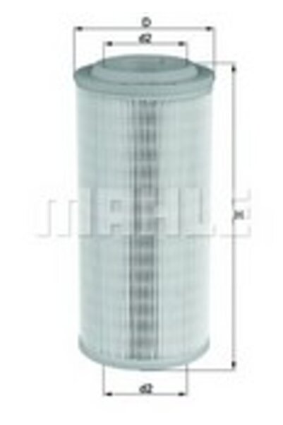 Mahle Original Въздушен филтър LX 1595