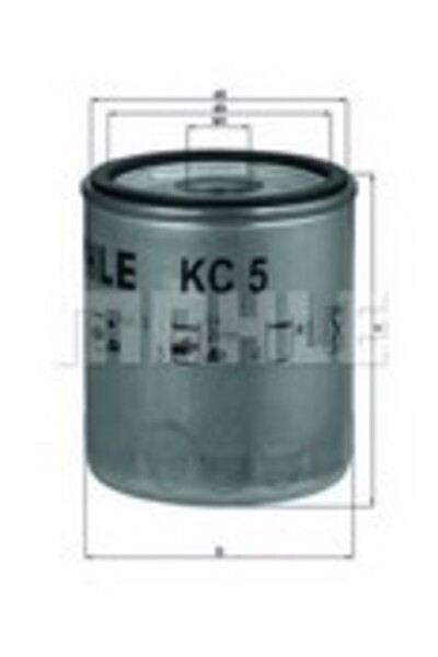 Mahle Original Filtru de combustibil KC 5