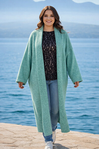 MADAMMERY Thick Long Oversize Loose Cardigan Large Size Matching