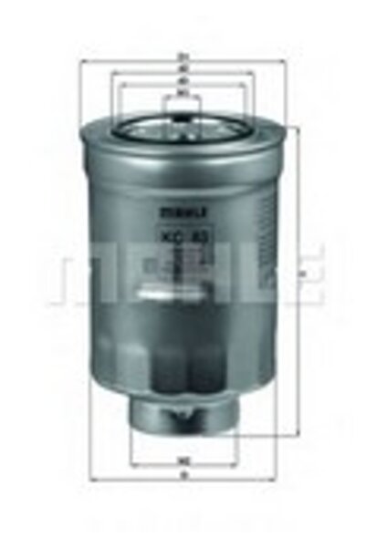 Mahle Original Filtru de combustibil KC 83D