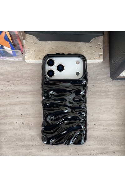 botyco حافظة آيفون 17 برو ماكس (6.9 بوصة) متوافقة مع سطح ثلاثي الأبعاد مموج و...