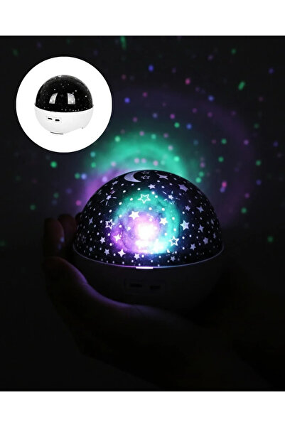 Tuncel Store مصباح غرفة بروجكتور ستار يعمل بالصوت ويتفاعل معه