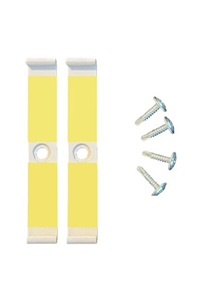 OEM Slim License Plate Holder Set - 4 Pieces Front and Back, Without Frame, C...