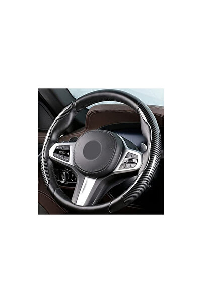 Aftermarket Set de 2 ornamente pentru volan din carbon