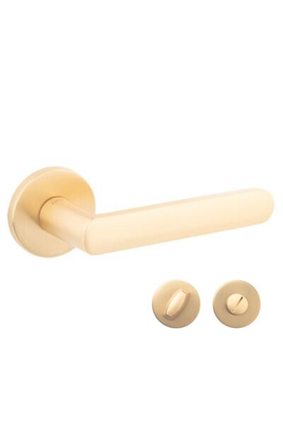 APECS KUMA Interior Door Handle Set with WC Rosettes