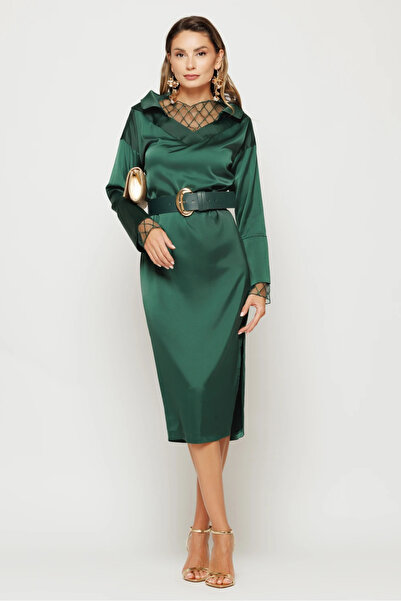 Ejolie Sabina green dress