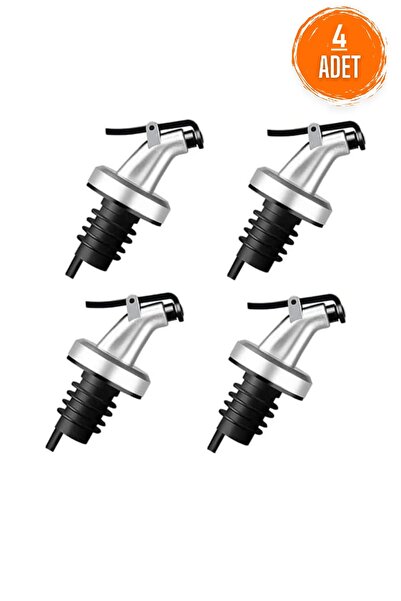 Lataris Oil Dispenser Spout, 4-Piece Non-Spill, Non-Drip Bottle Spout Stopper...