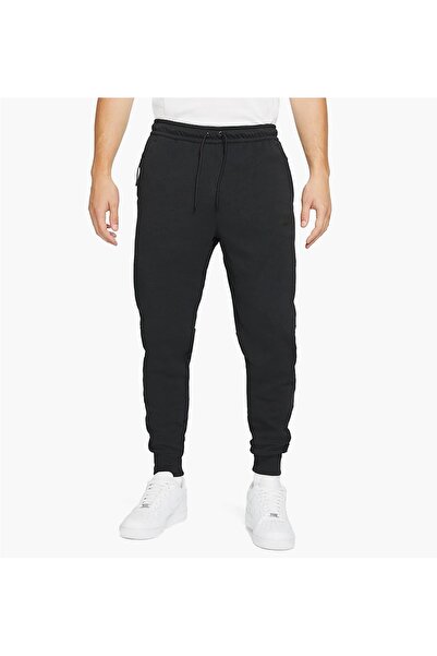 Nike Sportswear Tech Fleece Men's Black Sweatpants - Slim Fit Cotton Design /...