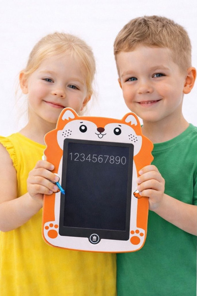 WAPPA Figürlü Lcd Çizim Tableti Sevimli Hayvan Figür Çocuk Lcd Çizim Tahtası ...