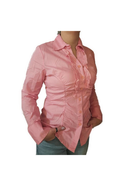 River Flower RF C095 shirt, pink color,